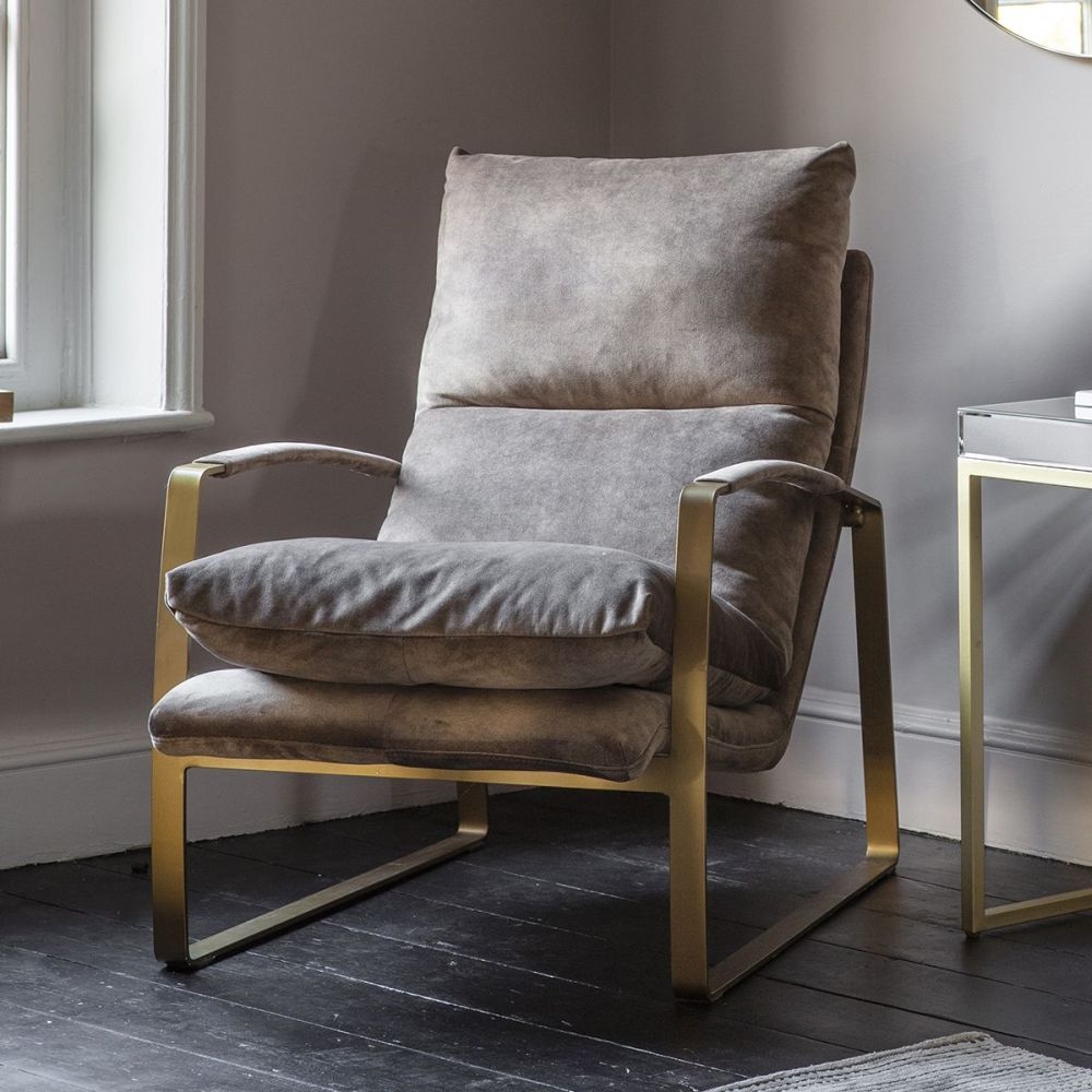 Product photograph of Halstead Lounger - Comes In Mineral And Ochre Options from Choice Furniture Superstore.